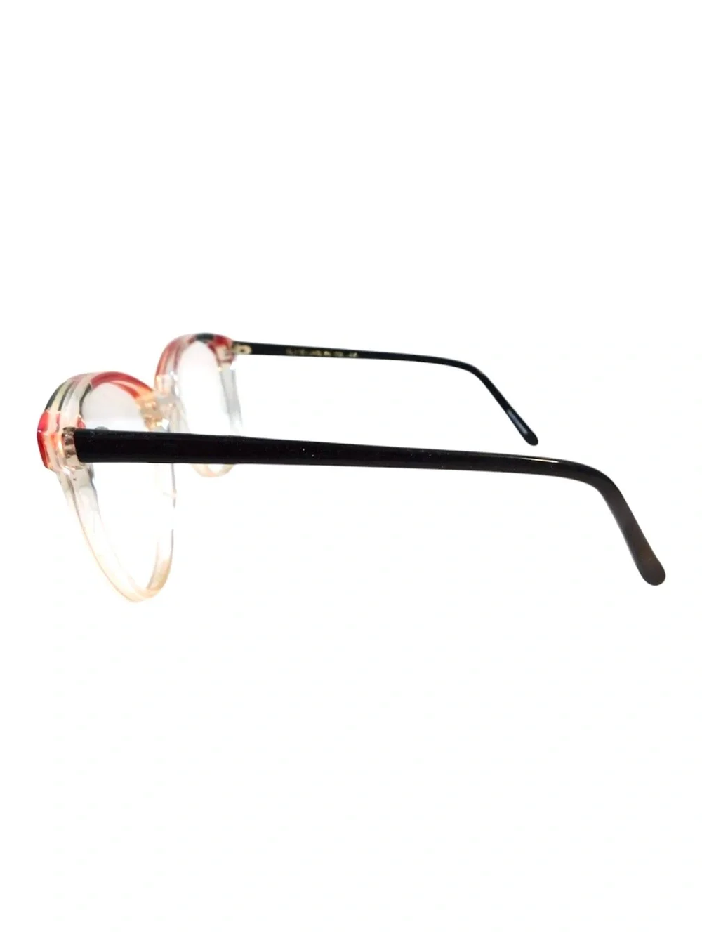 1980’s Oversized Cateye Frames in Red/ Black‎ Eyeglasses or Sunglasses, Unworn